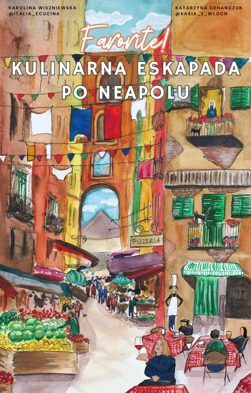 ilustracja okladkowa italia e cucina neapol
