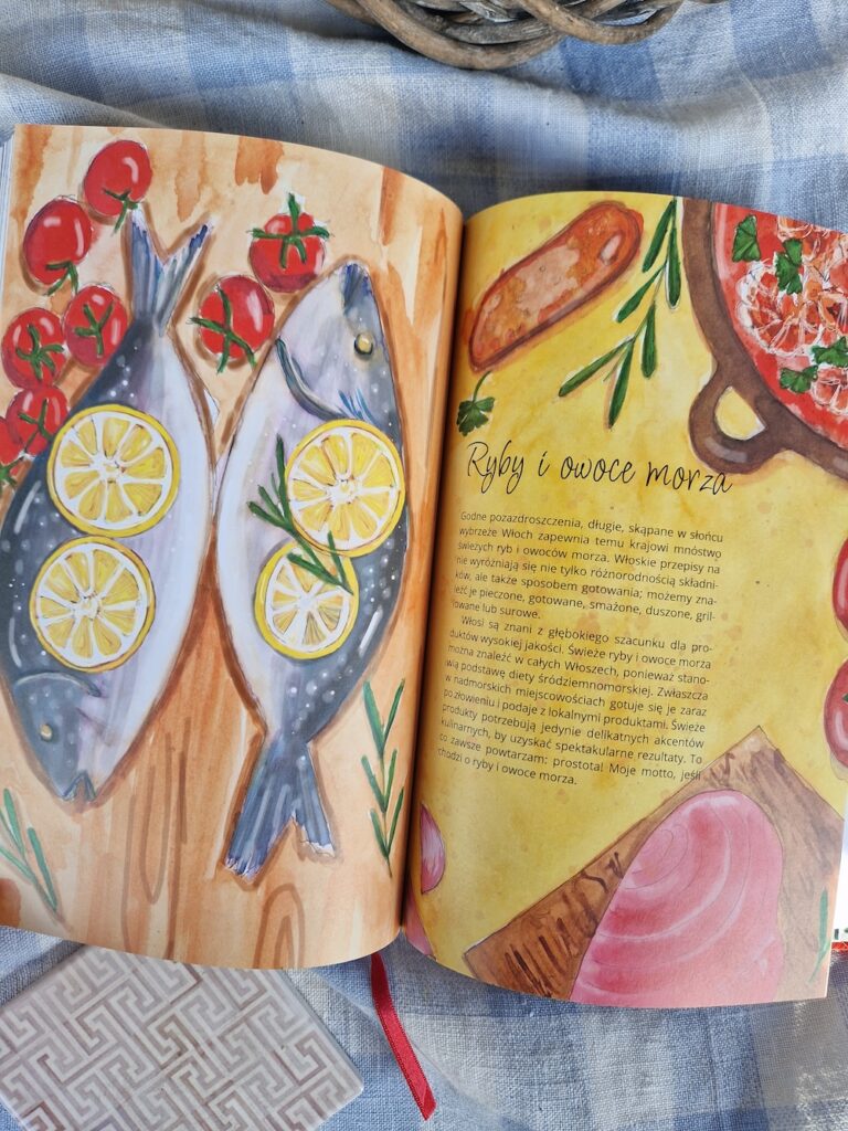 Ryby ilustracja kulinarna 1