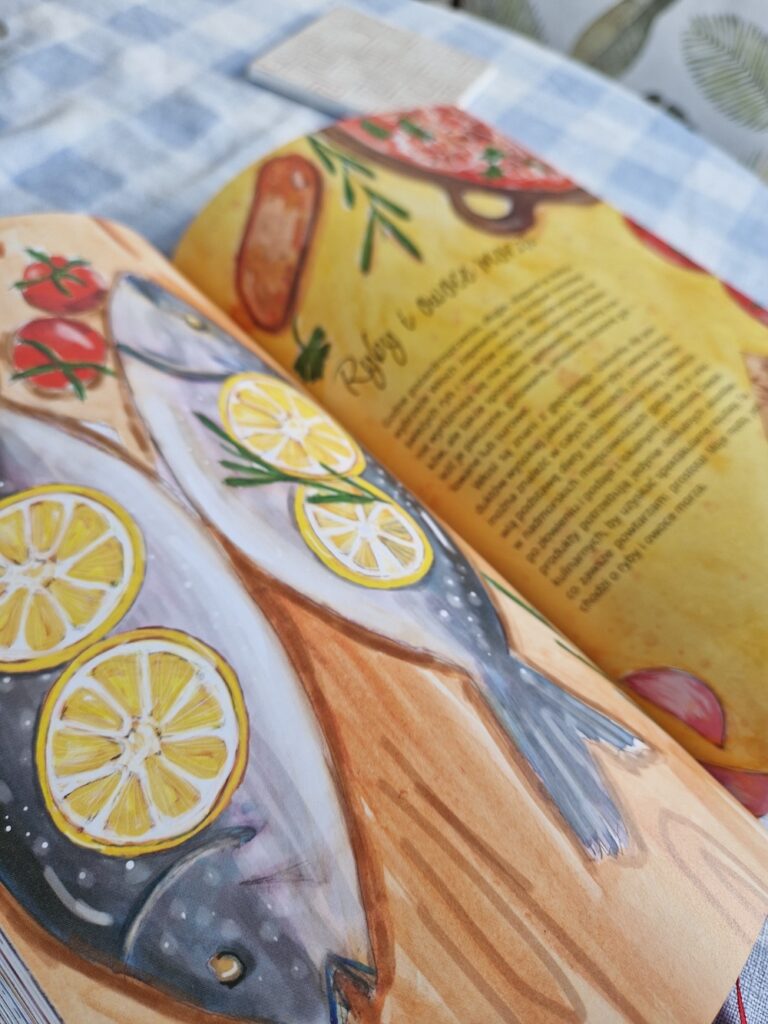 Ryby ilustracja kulinarna 1