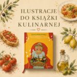 Read more about the article Ilustracje kulinarne do książki kulinarnej „Mój apetyt na Włochy”