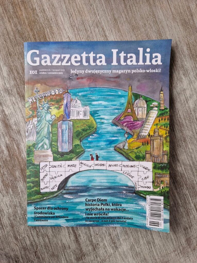 Gazzetta Italia okładka Aga Moleda Orella