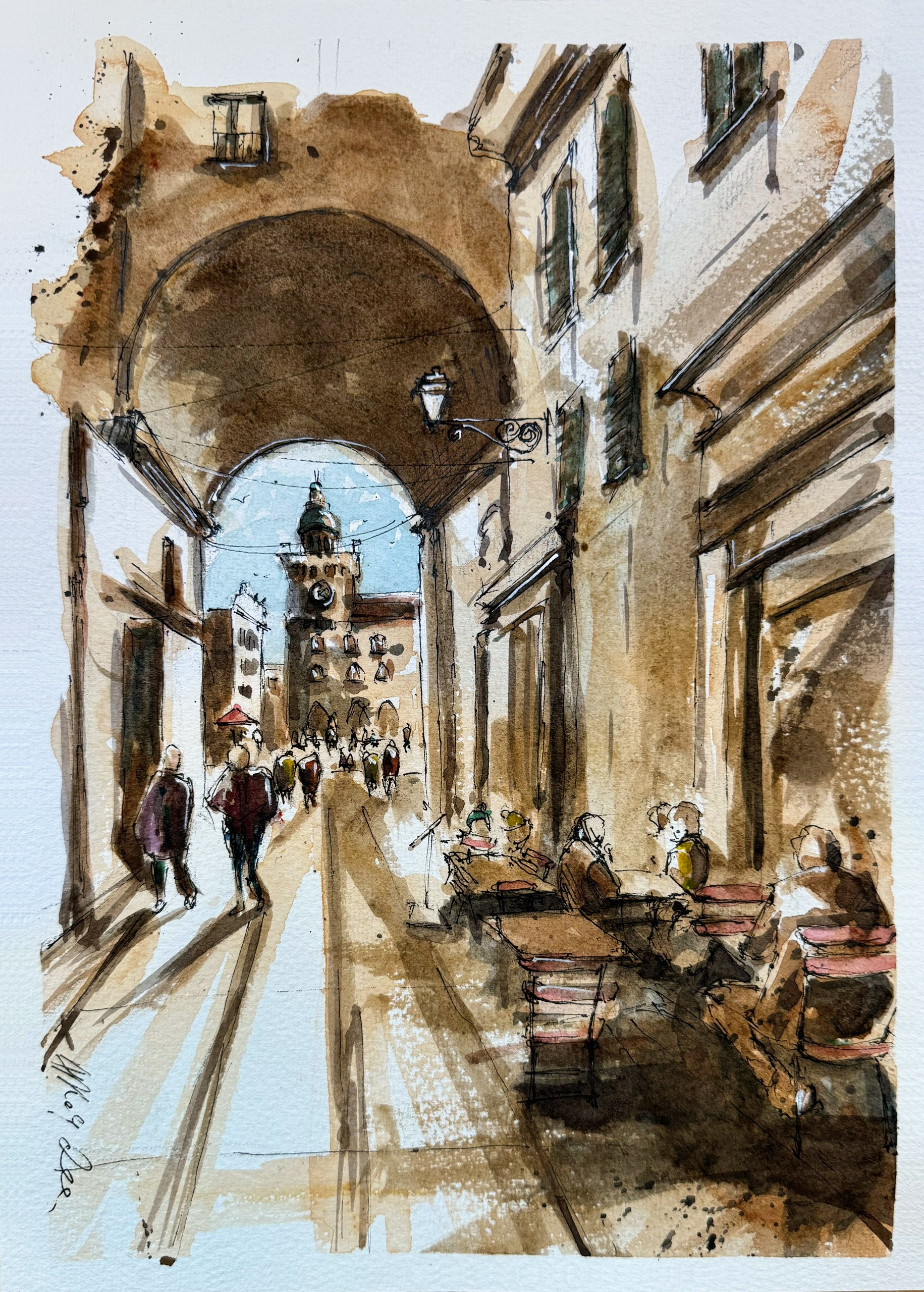 Kurs Semestralny Akwareli Kraków: Adesso Color Club (średniozaawansowany) - obrazek 14