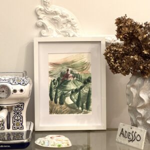 Print obrazu „Toskańskie wzgórze”