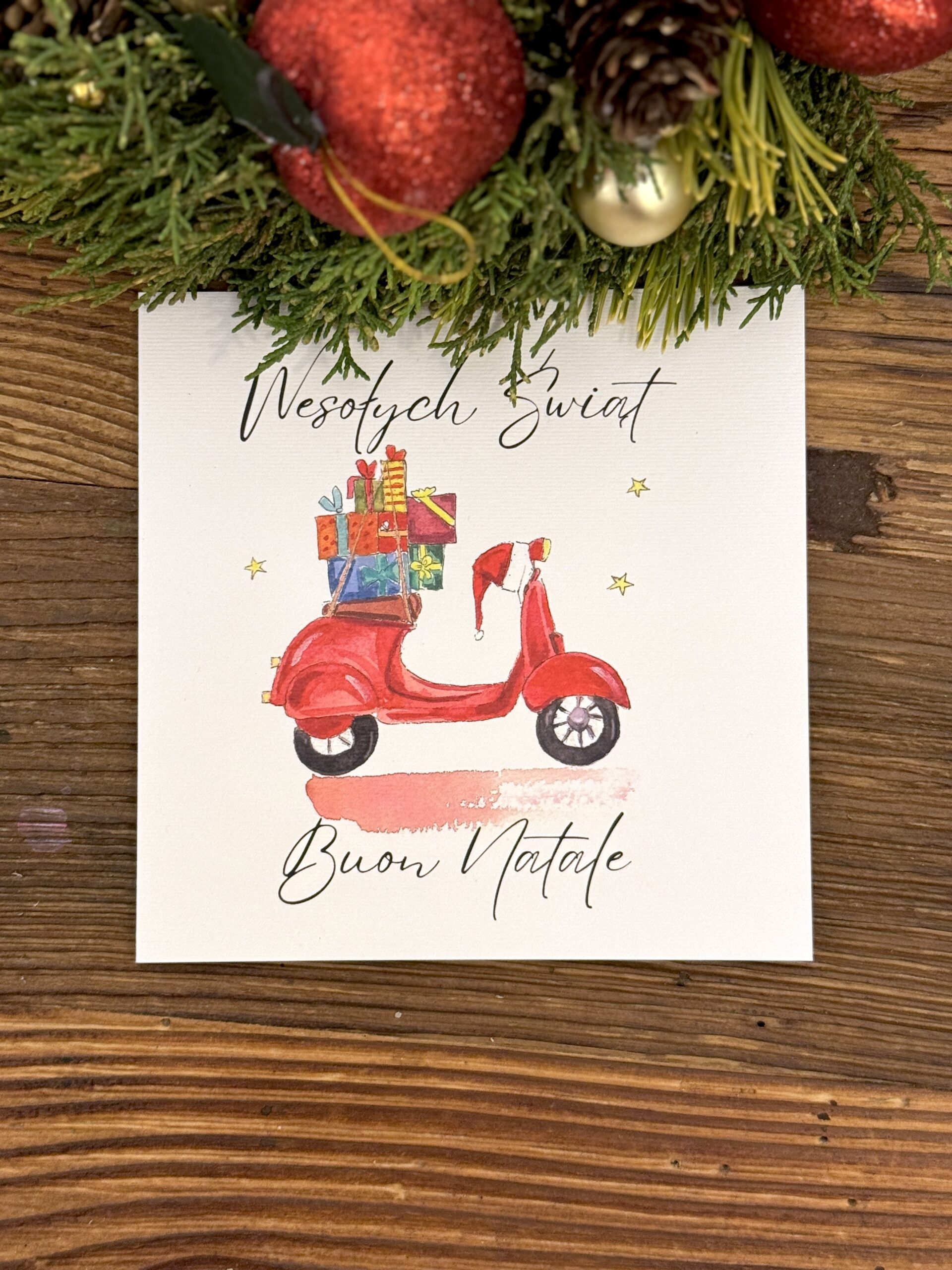 kartka swiateczna włochy 4