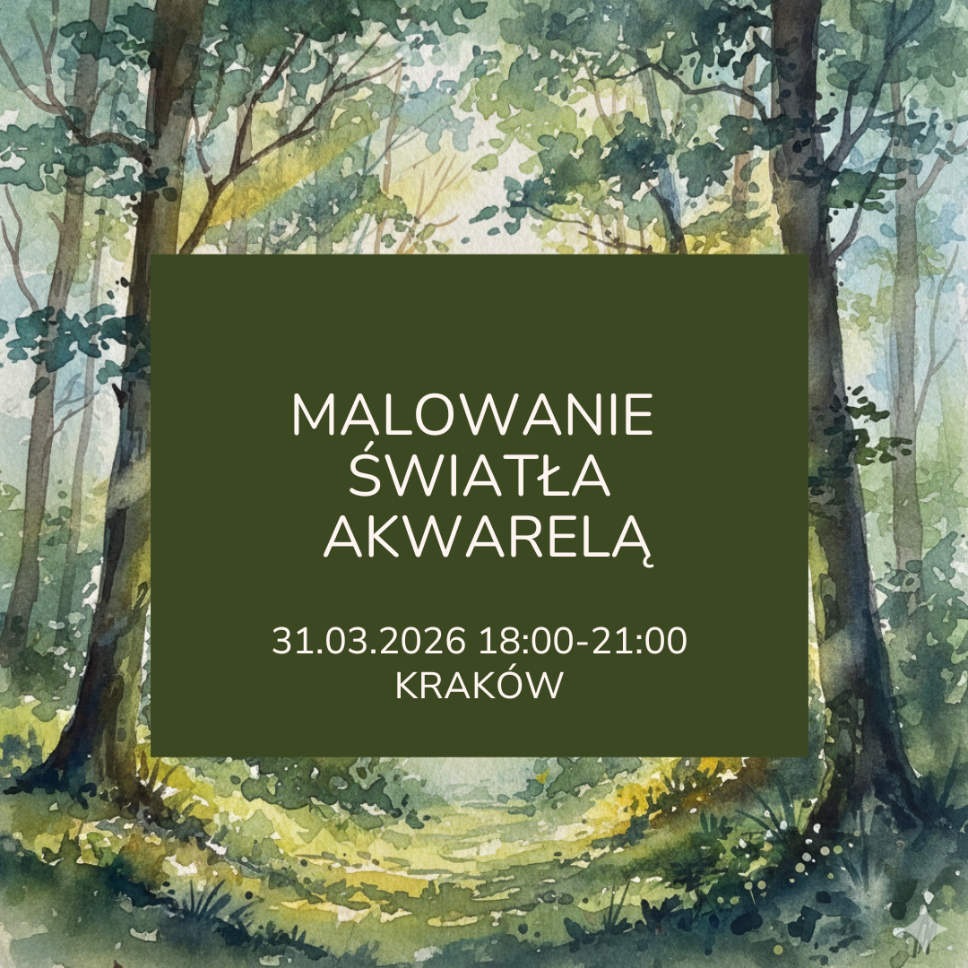 Malowanie swiatla akwarela