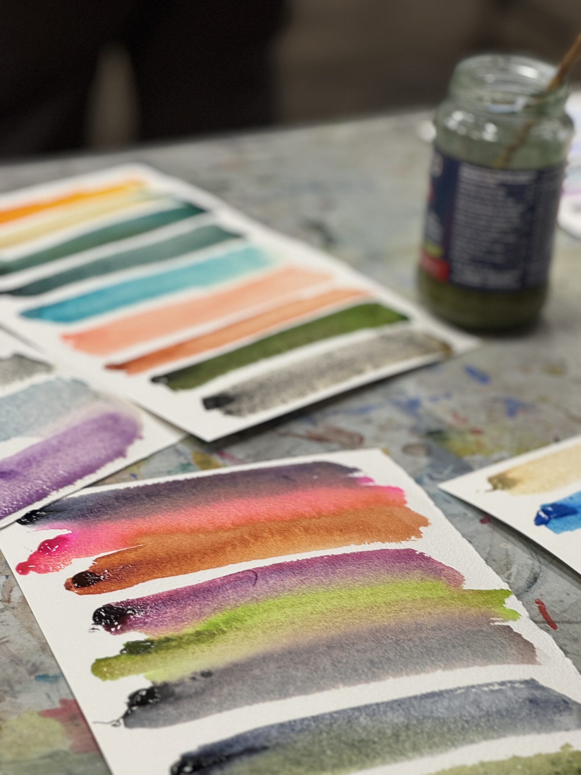 Warsztaty malowania: Pejzaż akwarelą granulującą | Kraków 03.03.2026 - obrazek 2