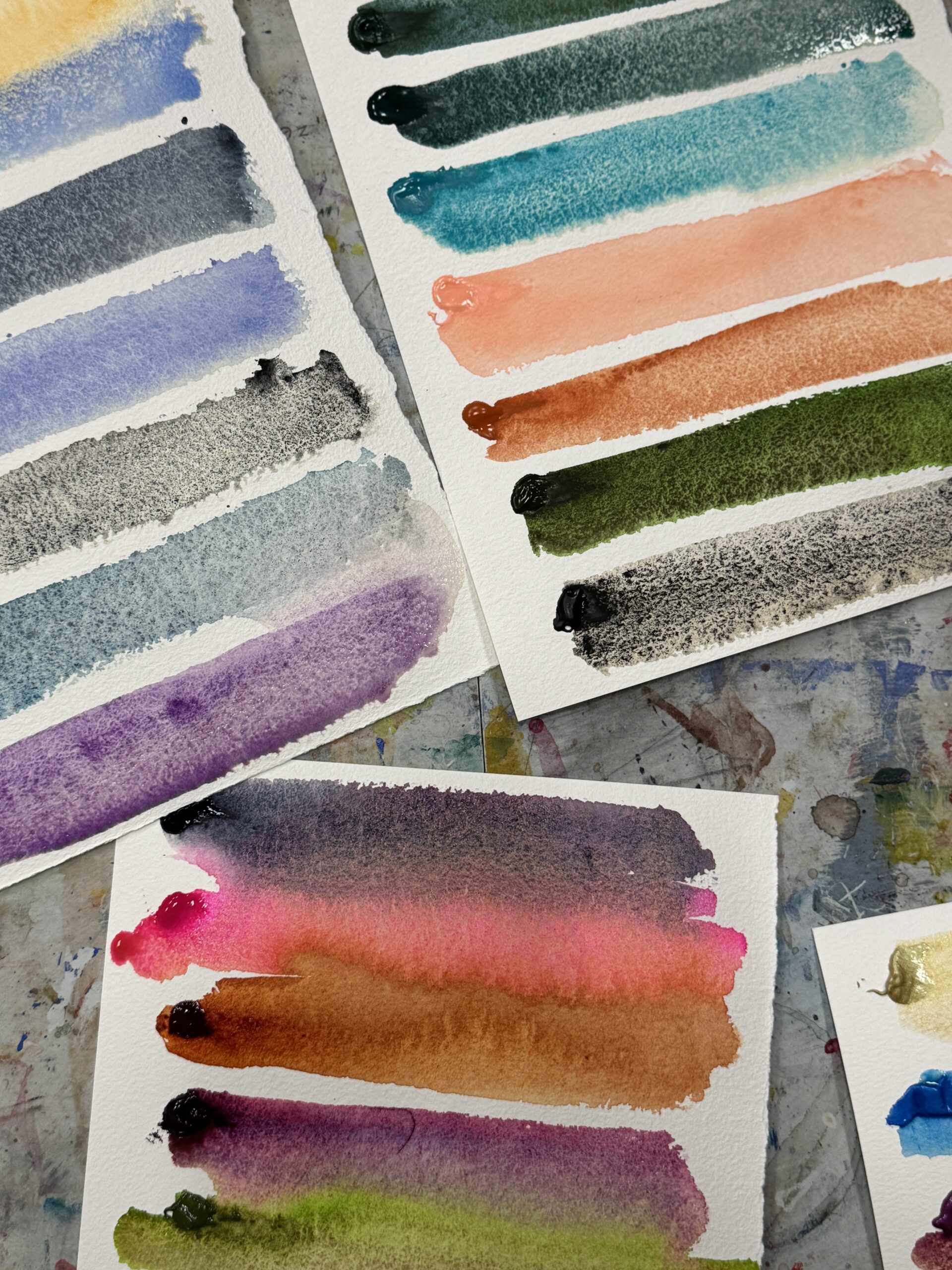 Warsztaty malowania: Pejzaż akwarelą granulującą | Kraków 03.03.2026 - obrazek 3