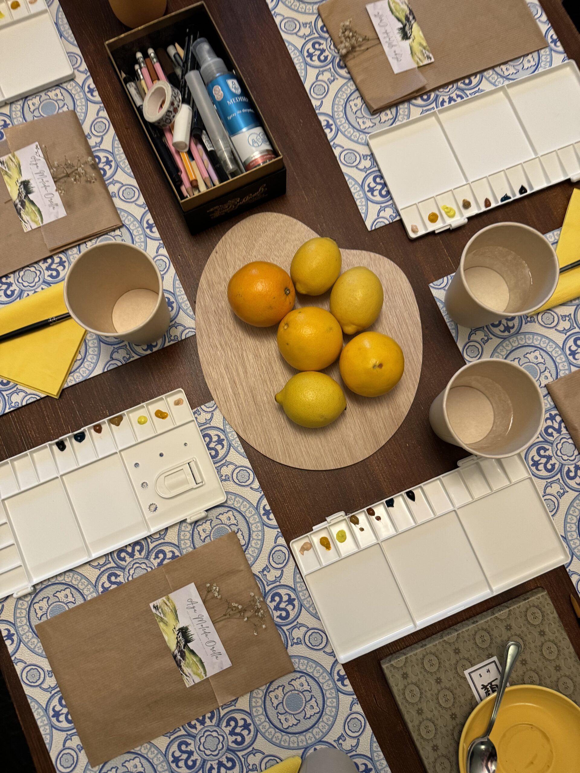 Warsztaty malowania: Cytryny i pomarańcze | Kraków 14.03.2026 - obrazek 5