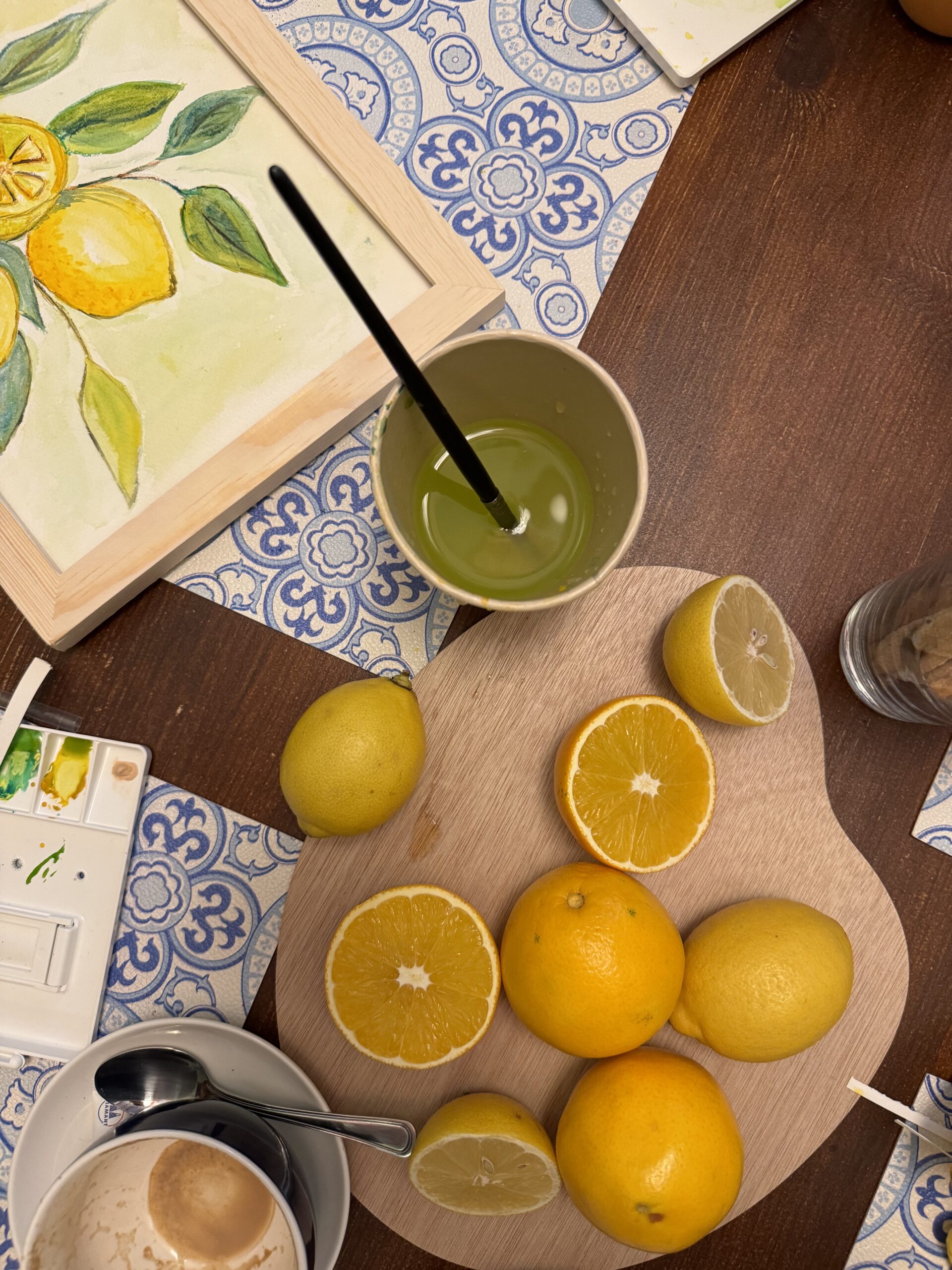 Warsztaty malowania: Cytryny i pomarańcze | Kraków 14.03.2026 - obrazek 2