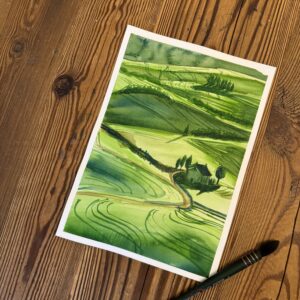 Oryginał obrazu „Toskańskie światło”