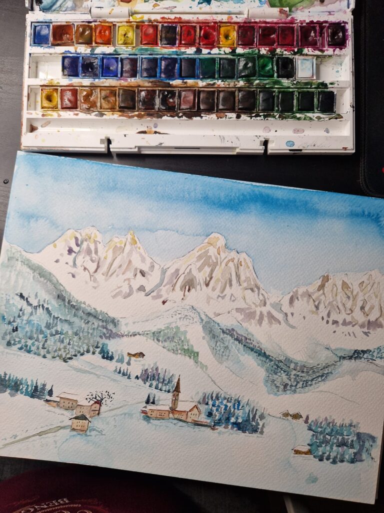 italyolo kalendarz 2024 aga moleda akwarele