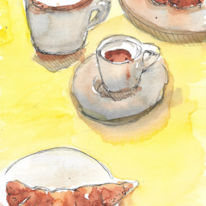 Print obrazu „Un caffe, per favore”