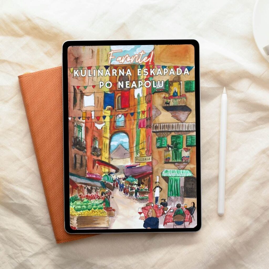 ilustracja okladkowa italia e cucina neapol