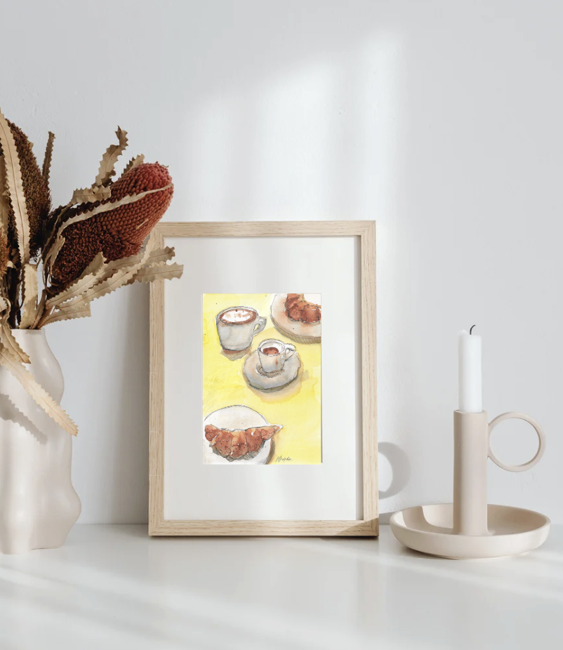 Print obrazu "Un caffe, per favore" - obrazek 3