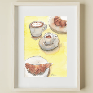 Print obrazu „Un caffe, per favore”