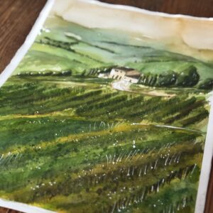 Oryginał obrazu Agriturismo w Toskanii