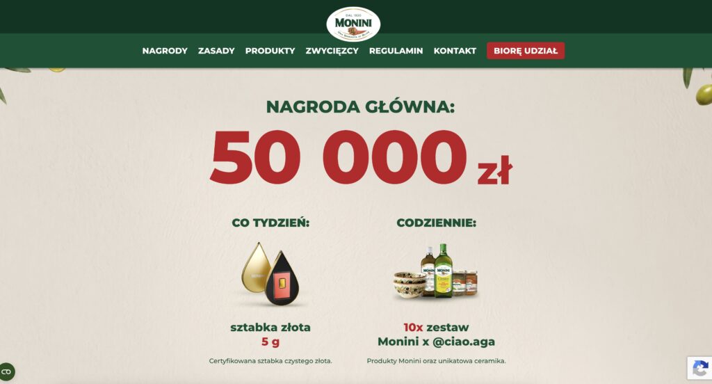 monini loteria x ciao aga