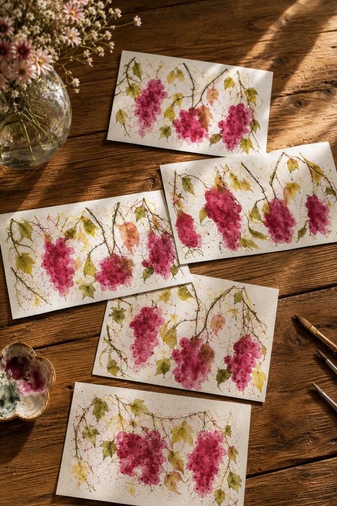 watercolor perfume package vitigna agamoleda